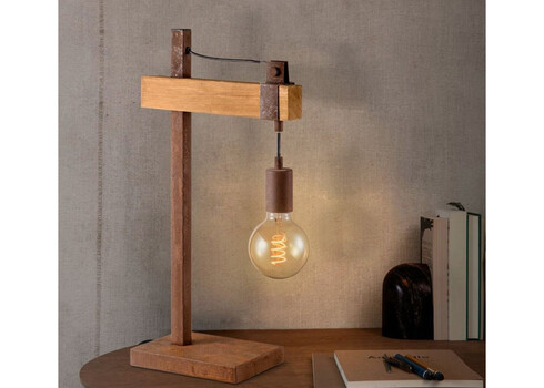 Lauavalgusti DENTON puit, 15x26xH55 cm