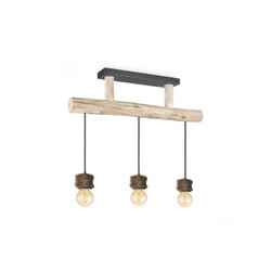 Rippvalgusti FURDY puit, 60xH131, E27