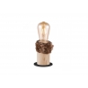 Lauavalgusti FURDY puit, D10xH11,5 cm, E27