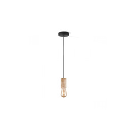Rippvalgusti BILLY puit, D10xH116 cm, E27