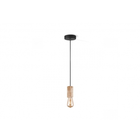 Rippvalgusti BILLY puit, D10xH116 cm, E27