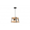 Rippvalgusti BARN puit / hall, 18x18xH126 cm, E27