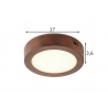 Laevalgusti SKA rooste, D17xH3,6 cm, LED