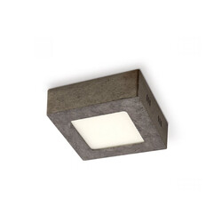 Laevalgusti SKA tumehall, 12x12xH3,6 cm, LED