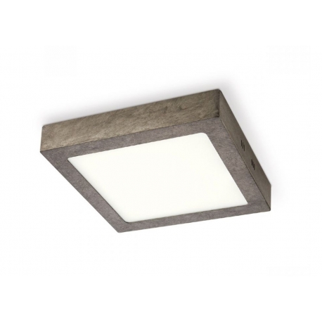 Laevalgusti SKA tumehall, 22,5x22,5xH3,6 cm, LED