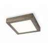 Laevalgusti SKA tumehall, 22,5x22,5xH3,6 cm, LED