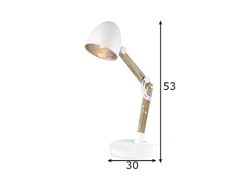 Lauavalgusti PETTO valge, D30xH53 cm, E14