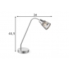 Lauavalgusti SOLO metall, 34xH40,5 cm, GU10