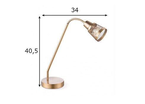 Lauavalgusti SOLO pronks, 34xH40,5 cm, GU10