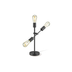 Lauavalgusti MOLECULAR must, 30,5xH58 cm, E27