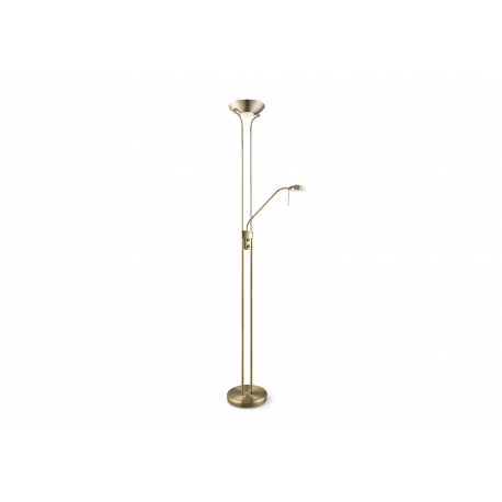 Põrandavalgusti UPLIGHT pronks, D25xH180 cm, LED
