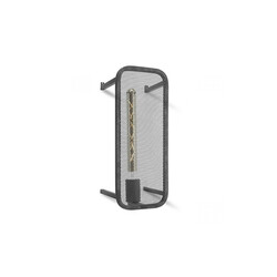 Seinavalgusti WEAVE must, 15x15xH38 cm, E27