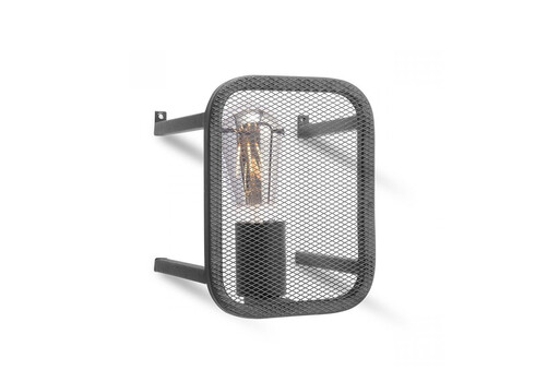 Seinavalgusti WEAVE must, 15x15xH20 cm, E27