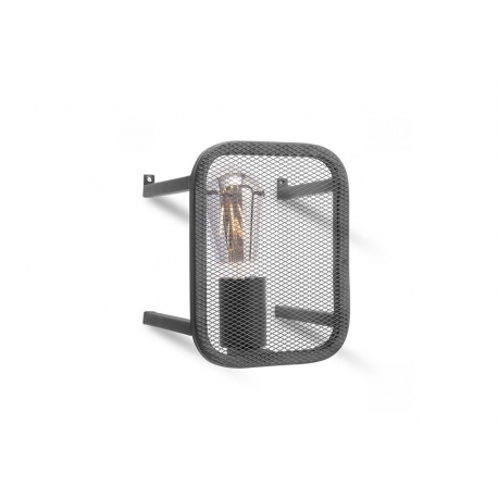 Seinavalgusti WEAVE must, 15x15xH20 cm, E27