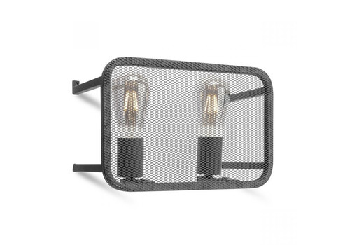 Seinavalgusti WEAVE must, 30x15xH20 cm, E27