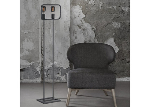 Põrandavalgusti WEAVE must, 30x22xH143 cm, E27