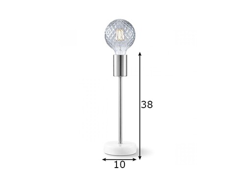 Lauavalgusti CAVA metall, D10xH38 cm, E27
