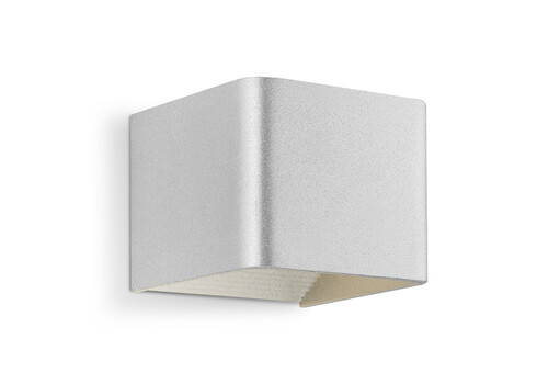 Seinavalgusti ANNA hõbe, 11x11xH8,5 cm, LED