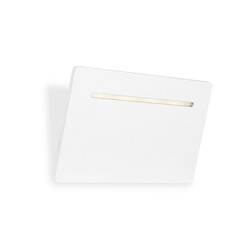 Seinavalgusti LUIGI valge, 19xH12 cm, LED