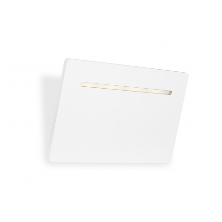 Seinavalgusti LUIGI valge, 19xH12 cm, LED