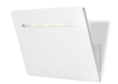 Seinavalgusti LUIGI valge, 19xH12 cm, LED