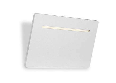 Seinavalgusti LUIGI hõbe, 19xH12 cm, LED