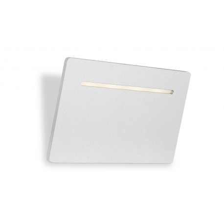 Seinavalgusti LUIGI hõbe, 19xH12 cm, LED