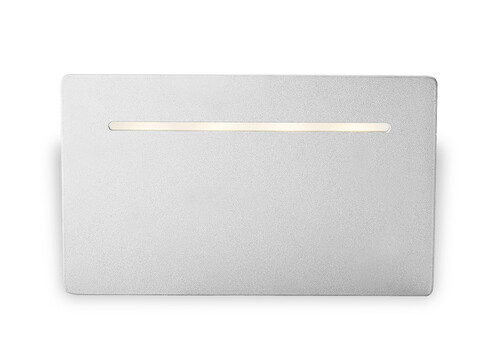 Seinavalgusti LUIGI hõbe, 19xH12 cm, LED