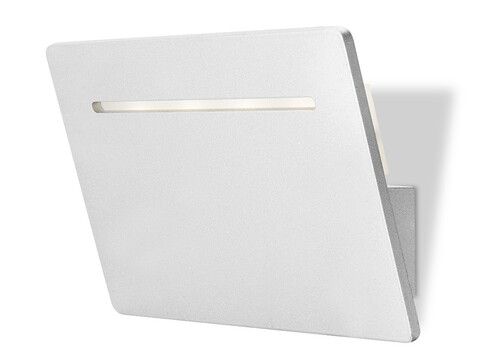 Seinavalgusti LUIGI hõbe, 19xH12 cm, LED