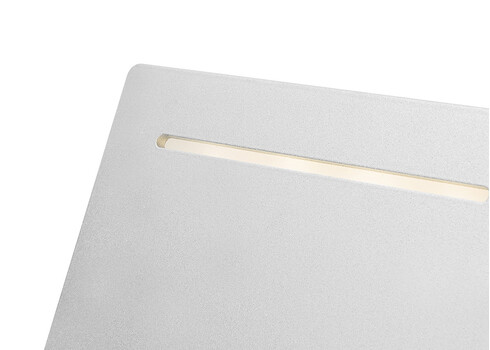 Seinavalgusti LUIGI hõbe, 19xH12 cm, LED