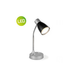 Lauavalgusti LUMY must, D13xH28 cm, LED