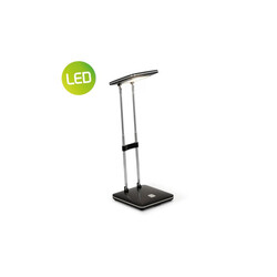 Lauavalgusti CHECK must, 10,5x10,5xH31,5 cm, LED