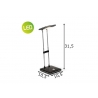 Lauavalgusti CHECK must, 10,5x10,5xH31,5 cm, LED