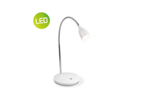 Lauavalgusti FLEXY valge, D16xH41,5 cm, LED
