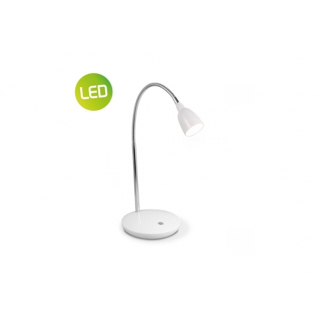 Lauavalgusti FLEXY valge, D16xH41,5 cm, LED
