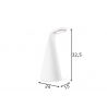 Lauavalgusti PART valge, 24x15xH32,5 cm, LED
