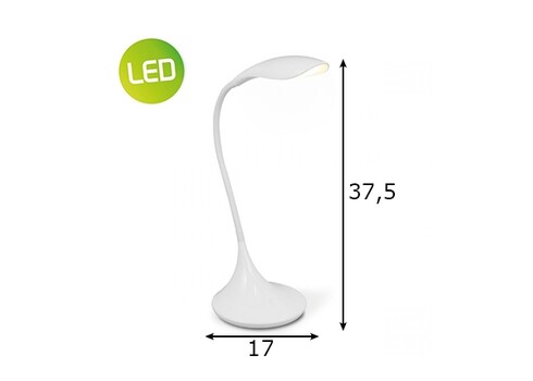 Lauavalgusti WING valge, D17xH37,5 cm, LED