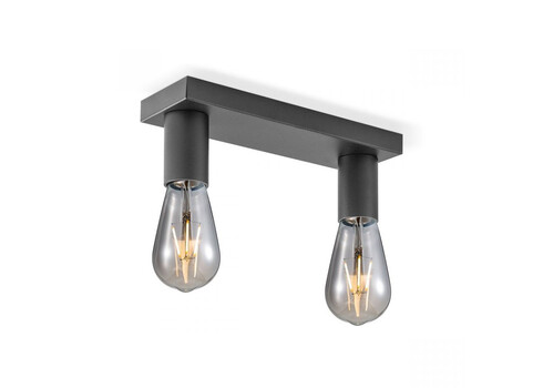 Kohtvalgusti NITRO must, 30x9,5xH10,5 cm, LED