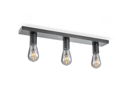 Kohtvalgusti NITRO must, 40,7x9,5xH10,5 cm, LED