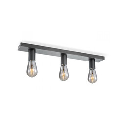 Kohtvalgusti NITRO must, 40,7x9,5xH10,5 cm, LED