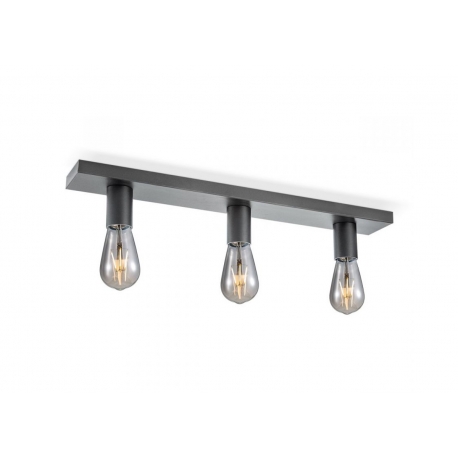 Kohtvalgusti NITRO must, 40,7x9,5xH10,5 cm, LED