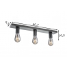 Kohtvalgusti NITRO must, 40,7x9,5xH10,5 cm, LED