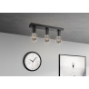 Kohtvalgusti NITRO must, 40,7x9,5xH10,5 cm, LED