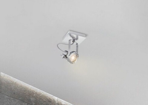 Kohtvalgusti ROBO metall, 11,5x11,5xH7 cm, LED