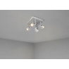 Kohtvalgusti CONCRETE hall, 23x23xH18,5 cm, LED