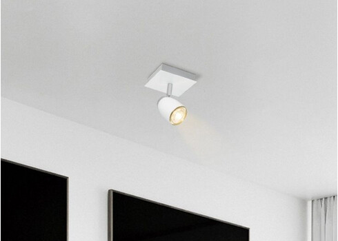 Kohtvalgusti GINA valge, 11,5x11,5xH13 cm, LED