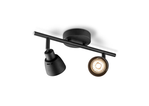 Kohtvalgusti AKA must, D32,5xH16,5 cm, LED