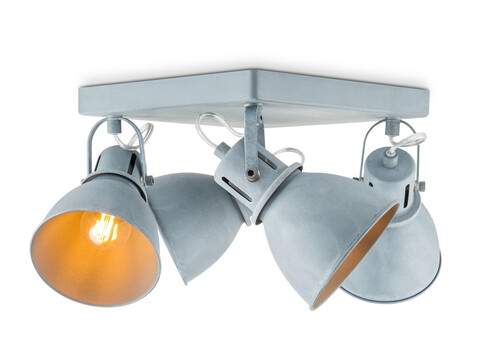 Kohtvalgusti FAMA hall, 23x23xH20,5 cm, LED