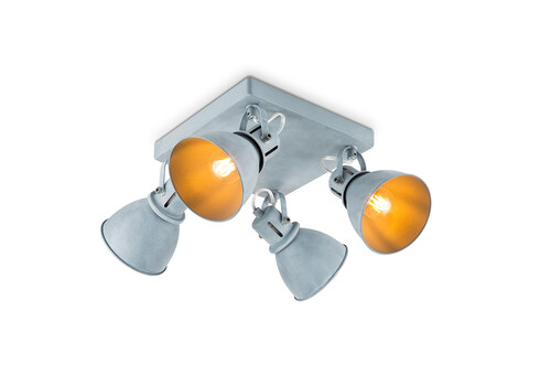 Kohtvalgusti FAMA hall, 23x23xH20,5 cm, LED