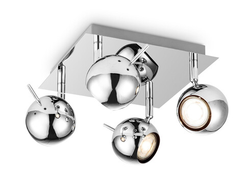 Kohtvalgusti BOLLO kroom, 22x22xH14 cm, LED